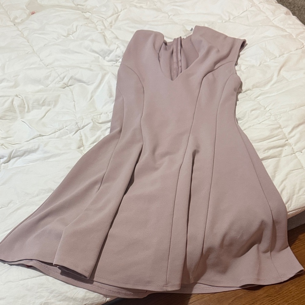 Privy Mauve Sleeveless Mini Dress
